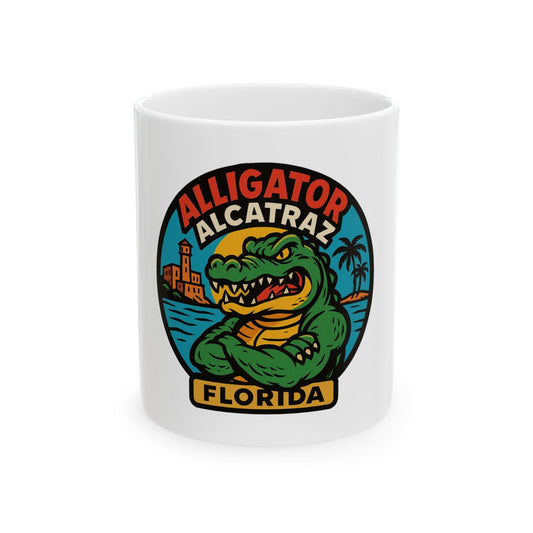 Rick Dees Live  Supporters Coastal Paradise Mug, Vintage Beach Decor, Perfect for Coffee Lovers, Coastal Home Gift, Tropical Vacation Vibes, Summer Memento