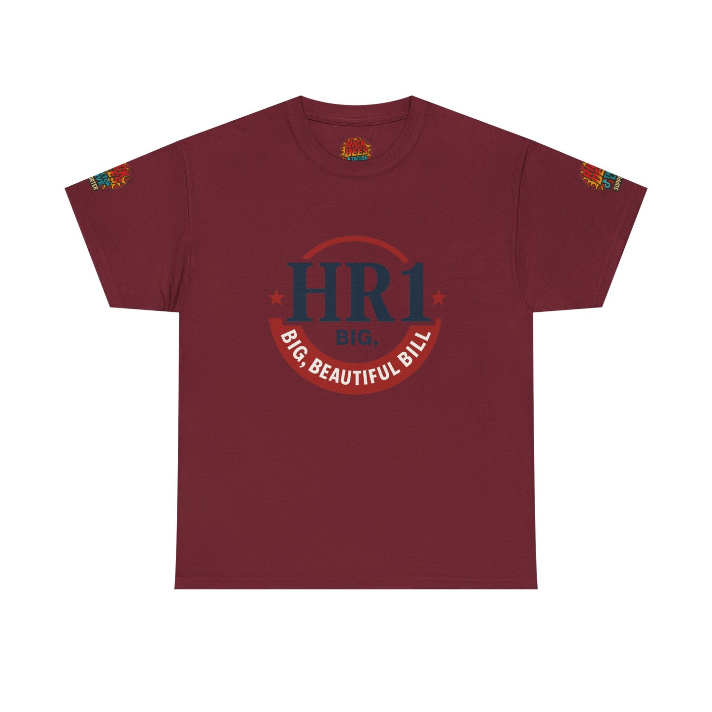 HR1 Big Beautiful Bill Unisex Heavy Cotton Tee | Perfect Gift for Celebrations, Casual Wear, Party, or Events