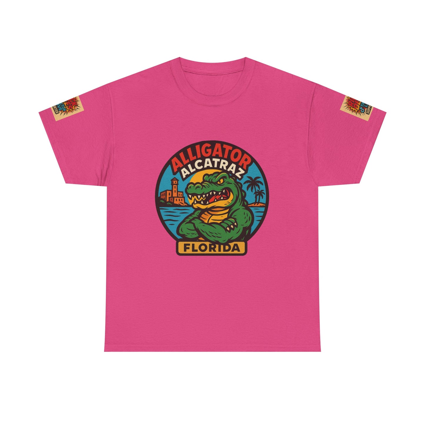 Alligator Alcatraz  Unisex Heavy Cotton Tee