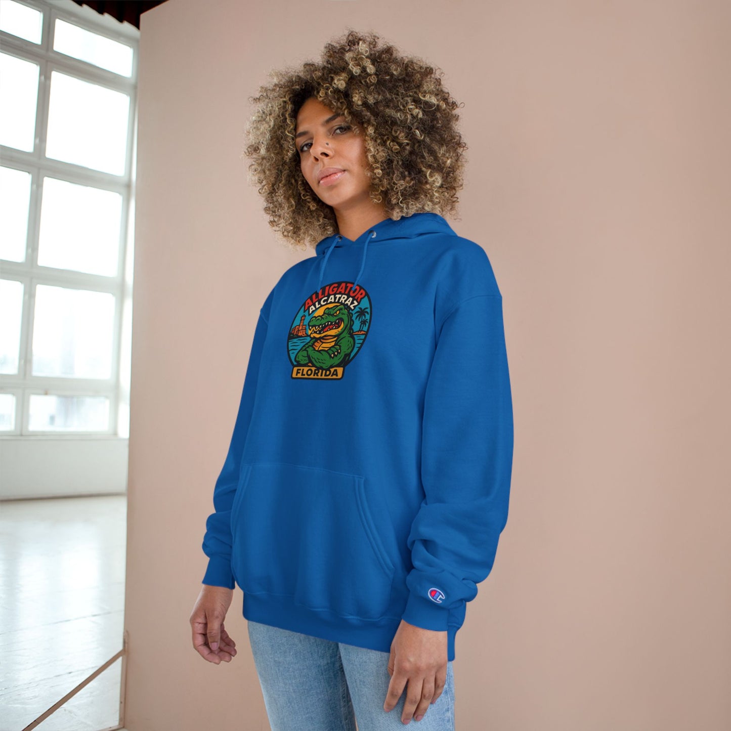 Alligator Alcatraz Champion Hoodie