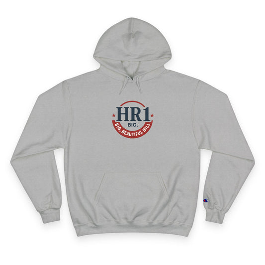 HR1 Big and Beautiful Champion Hoodie | Cozy Gift for Fitness Lovers, Casual Wear, Birthday Present, Holiday Apparel, Athleisure Style