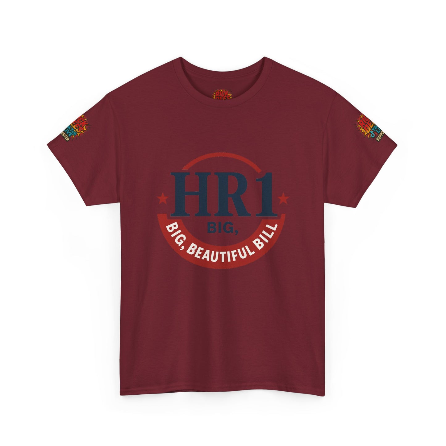 HR1 Big Beautiful Bill Unisex Heavy Cotton Tee | Perfect Gift for Celebrations, Casual Wear, Party, or Events