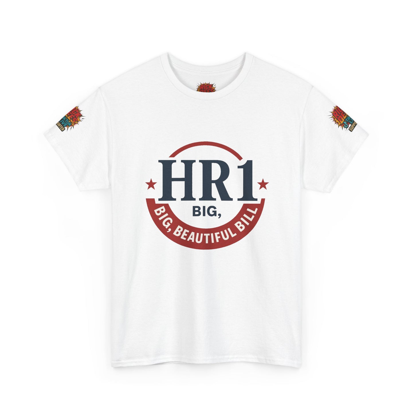 HR1 Big Beautiful Bill Unisex Heavy Cotton Tee | Perfect Gift for Celebrations, Casual Wear, Party, or Events