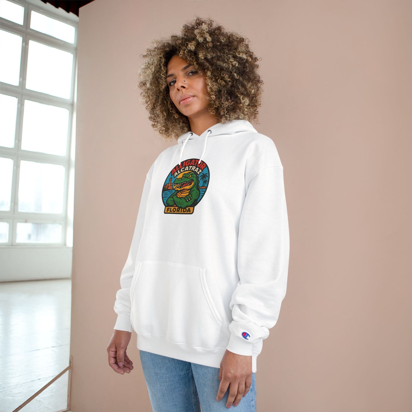 Alligator Alcatraz Champion Hoodie