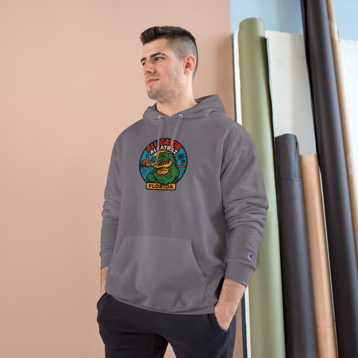 Alligator Alcatraz Champion Hoodie
