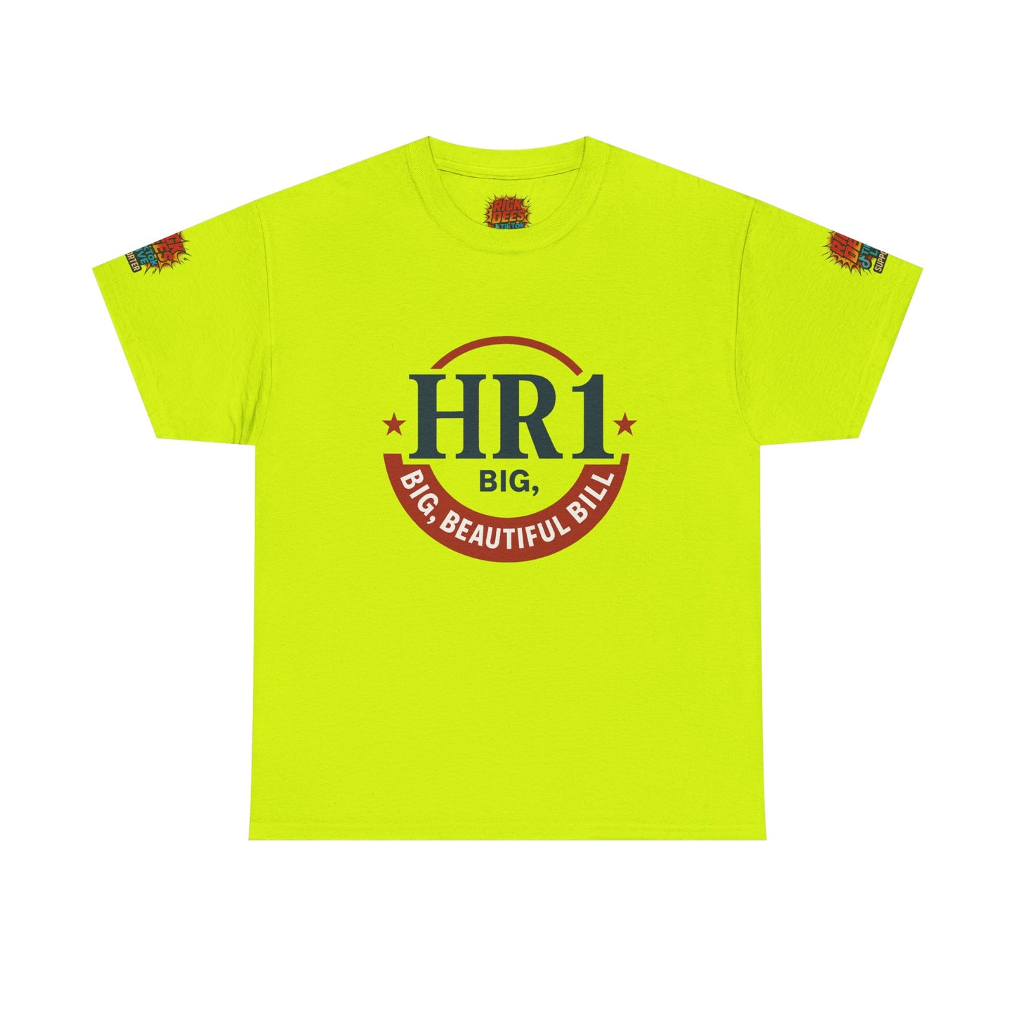 HR1 Big Beautiful Bill Unisex Heavy Cotton Tee | Perfect Gift for Celebrations, Casual Wear, Party, or Events