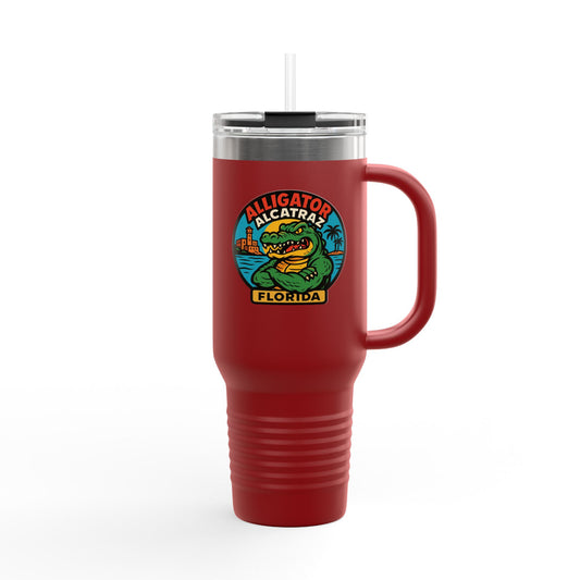 Alligator Alcatraz Insulated Travel Mug, 40oz