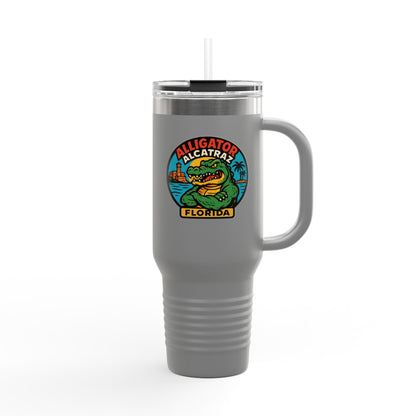 Alligator Alcatraz Insulated Travel Mug, 40oz