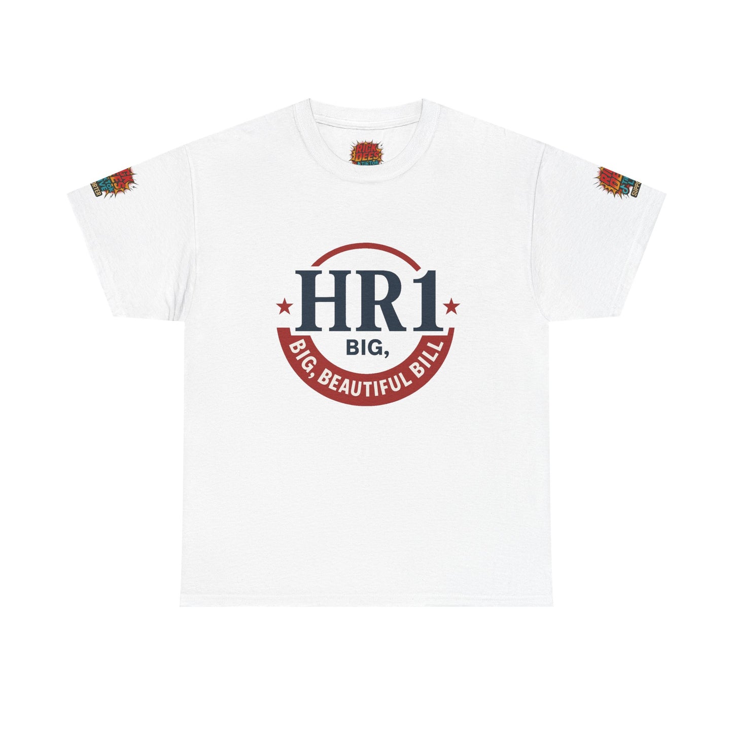 HR1 Big Beautiful Bill Unisex Heavy Cotton Tee | Perfect Gift for Celebrations, Casual Wear, Party, or Events