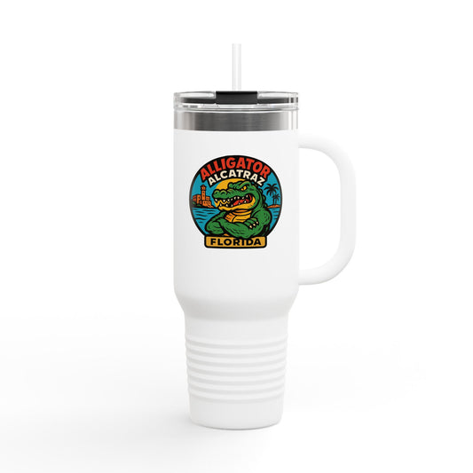 Alligator Alcatraz Insulated Travel Mug, 40oz